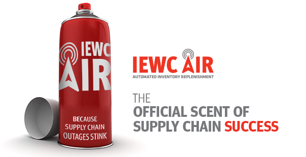 IEWC AIR: The official scent of supply chain success (image of air freshener)