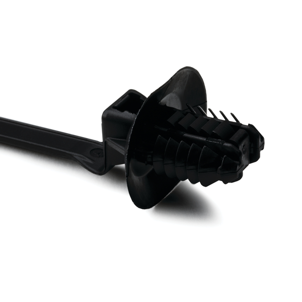Push Mount Tie, Black
