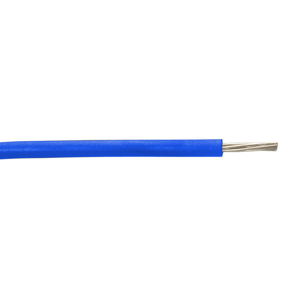 16 AWG, UL 1007 Lead Wire, 26 Strand, 105C, 300V, PVC, Blue