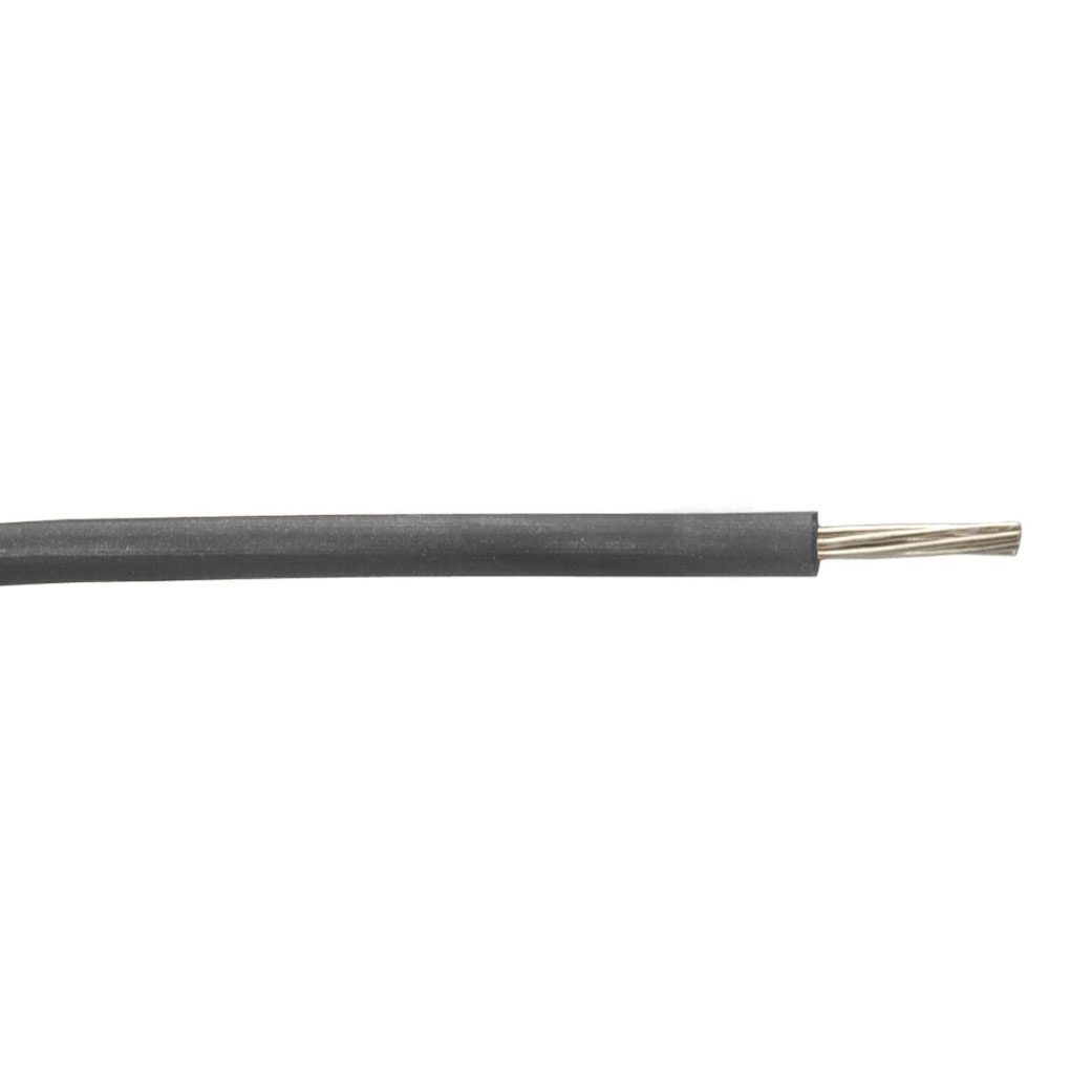 16 AWG, UL 1007 Lead Wire, 26 Strand, 105C, 300V, Tinned copper, PVC, Gray