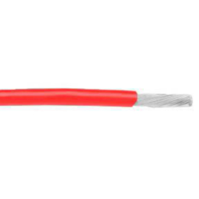 10 AWG, UL 1015 Lead Wire, 105 Strand, 105C, 600V, Tinned copper, PVC, Red
