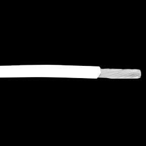 14 AWG, UL 1015 Lead Wire, 41 Strand, 105C, 600V, PVC, White