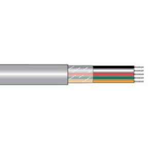 16 AWG, Multi-conductor Electronic Cable, 4 Conductor, Unshielded, Gray