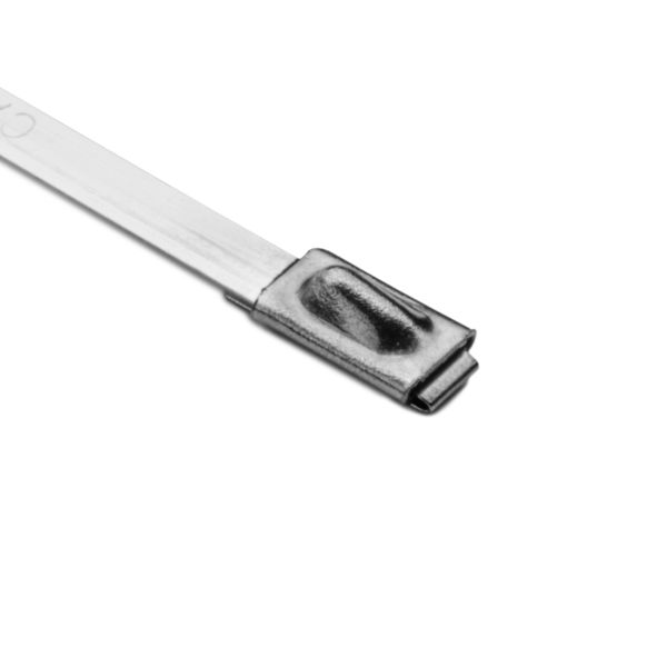 Stainless Steel Tie, 202 LBS, Silver