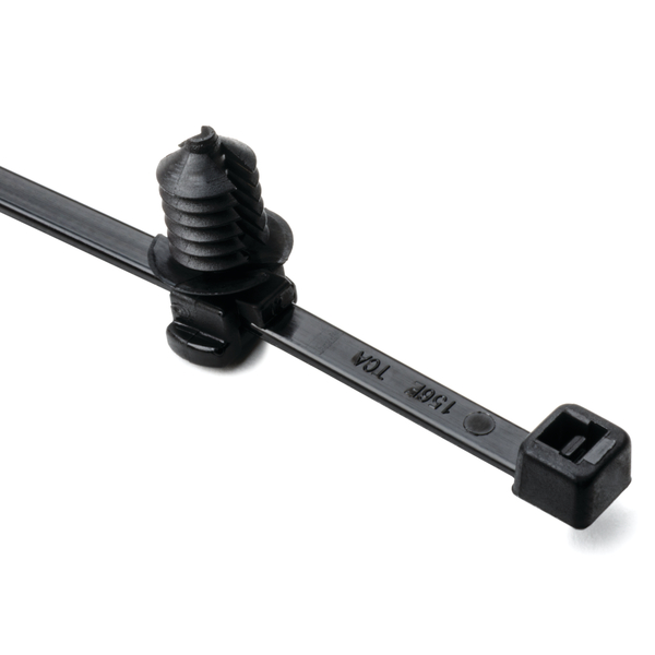 Push Mount Tie, Black