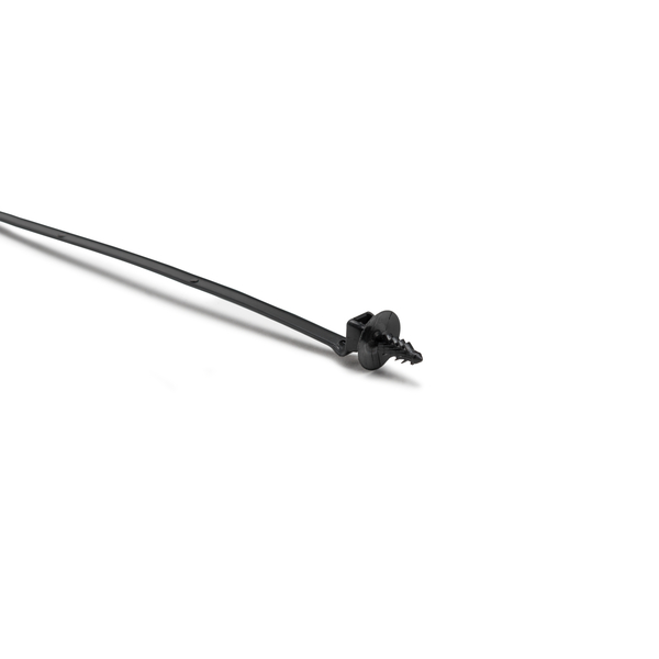 Push Mount Tie, Black