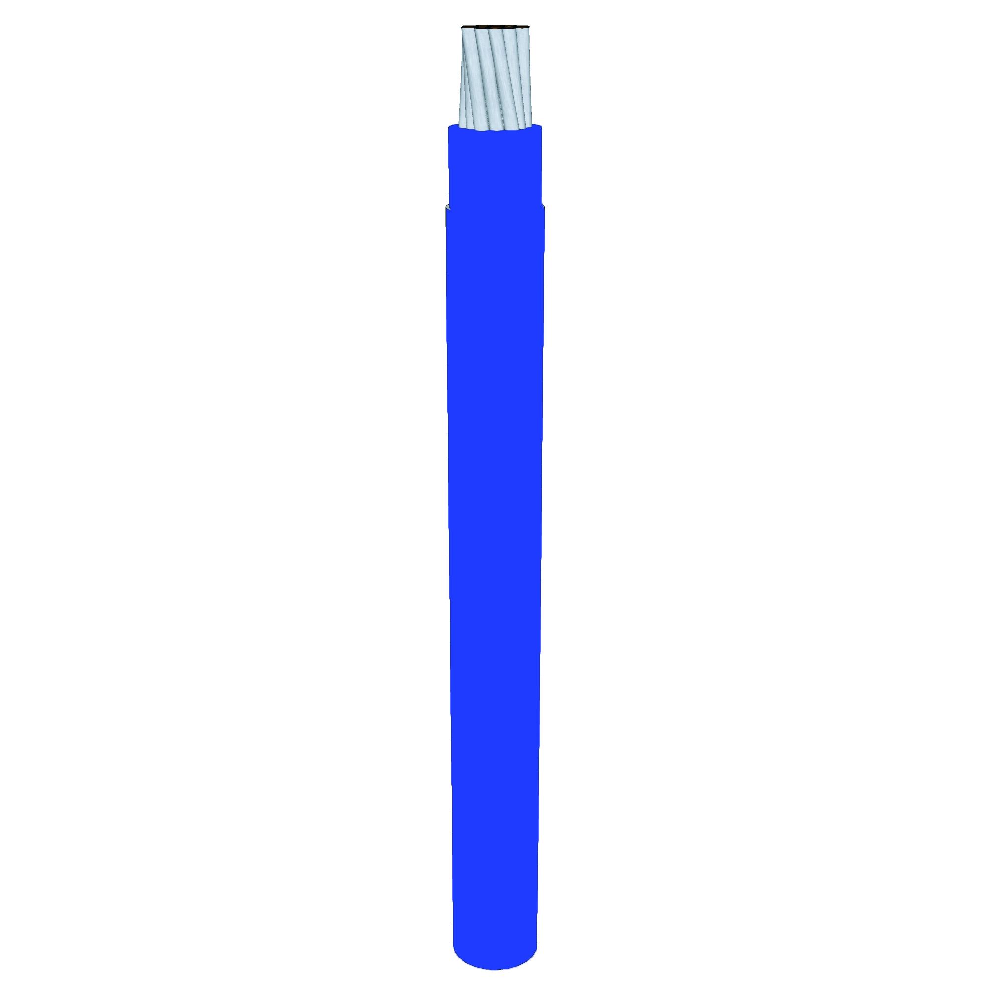 M16878/17 Lead Wire, 20 AWG, PVC Insulated, 600V, Blue
