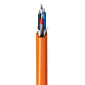 Fieldbus Cable, 22 AWG, Shielded, 2 Conductor, 300V, Orange