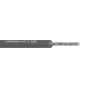 10 AWG, UL 3271 Lead Wire, 105 Strand, 125C, 600V, XLPE, Gray