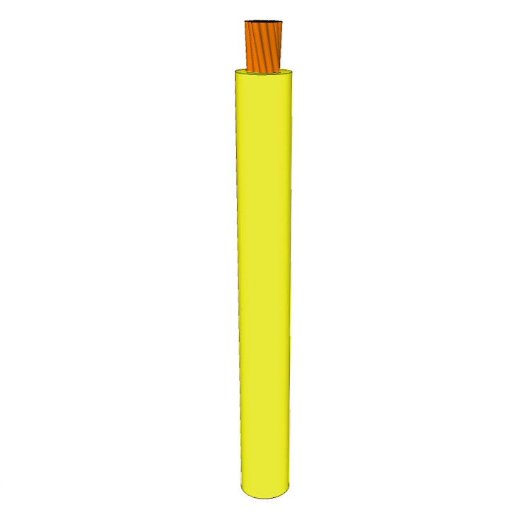 TXL Primary Wire 14 AWG XLPE Insulated, 60V, Yellow