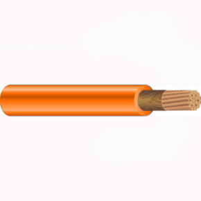 Class M Welding Cable, 2 AWG, 1650 Strand, Orange