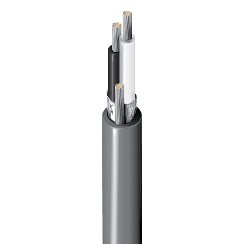 16 AWG Multi-Conductor Audio Cable, 2 Conductor, Shielded, Gray, 8719NH