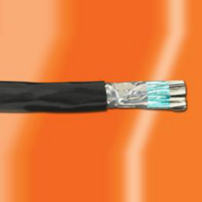 16 AWG Multi-Conductor Electronic Cable, 4 Conductor, Shielded, Gray