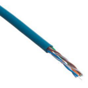 1000' Network/LAN Patch Cord, Cat 5e, RJ45, Blue