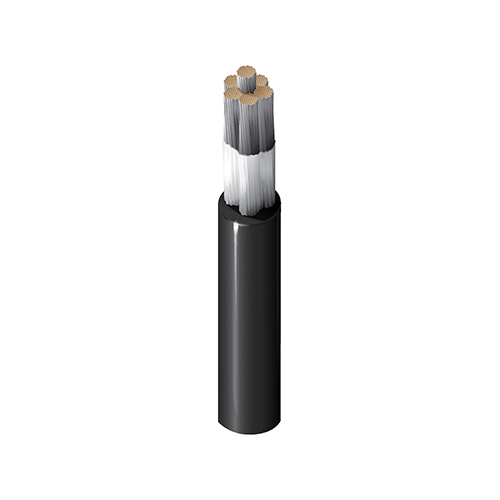 14 AWG, UL 3340 Lead Wire, 41 Strand, 150C, 600V, EPDM, Black, 37114