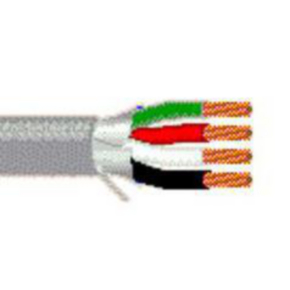 16 AWG, Multi-conductor Electronic Cable, 4 Conductor, Unshielded, Gray