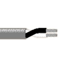 16 AWG Multi-Conductor Speaker Wire, 2 Conductor, Unshielded, Gray, Classics Low-Temp