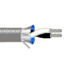16 AWG Multi-Conductor Audio Cable, 2 Conductor, Shielded, Gray, Classics Low-Temp