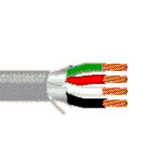 16 AWG, Multi-conductor Electronic Cable, 4 Conductor, Unshielded, Gray