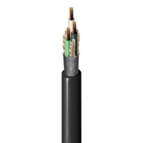 UL SJT Portable Cord, 18 AWG, 42 Strand, 3C, PVC, Black