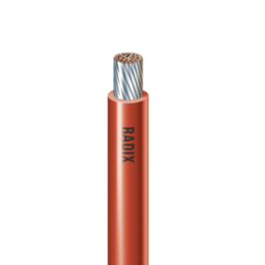 1 AWG, UL 3214 Lead Wire, 259 Strand, 150C, 600V, Tinned copper, SILICONE, Black