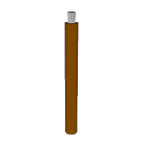10 AWG, UL 11028 Lead Wire, 105 Strand, 105C, 600V, mPPE, Brown