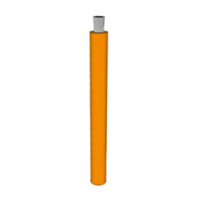 14 AWG, UL 11028 Lead Wire, 41 Strand, 105C, 600V, mPPE, Orange