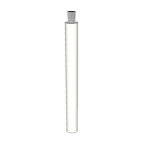 14 AWG, UL 11028 Lead Wire, 1 Strand, 105C, 600V, Tinned copper, mPPE, White