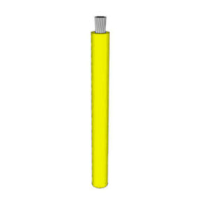 14 AWG, UL 11028 Lead Wire, 1 Strand, 105C, 600V, Tinned copper, mPPE, Yellow