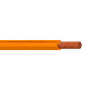 Electric & Hybrid Vehicle Battery Cable, 1/0 AWG, 1C, Unshielded, 600V/1kV, EXRAD XLE Insulated, SAE J-1127, Orange