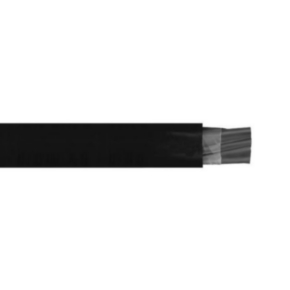 Tray Cable, 6 AWG, 3 Conductor, Unshielded, Black
