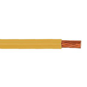 12 AWG UL XHHW-2 Building Wire, Bare copper, 7 Strand, XLPE, 600V, Yellow