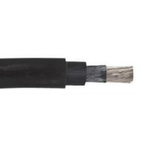 Diesel Locomotive Cable, 1/0 AWG, Tinned copper, XL-CPE, Black