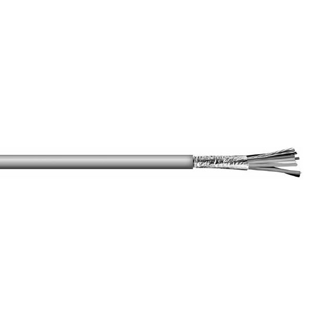 16 AWG, Multi-conductor Electronic Cable, 4 Conductor, Unshielded, Gray