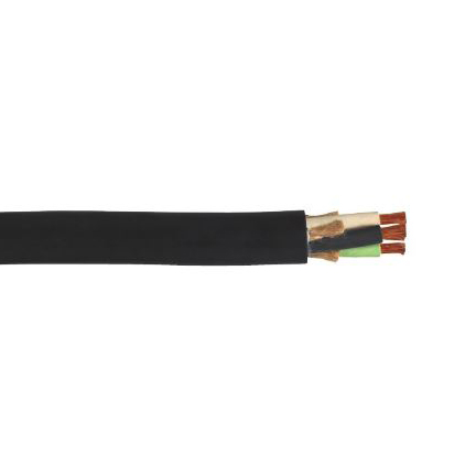 UL SOOW Portable Cord, 12 AWG, 65 Strand, 3C, CPE, Black