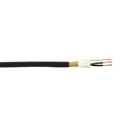 UL SVT Portable Cord, 18 AWG, 41 Strand, 2C, PVC, Black