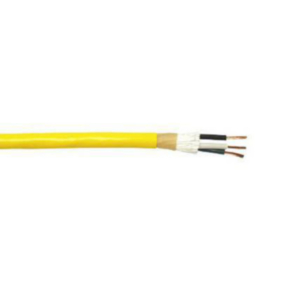 UL STOW Portable Cord, 18 AWG, 16 Strand, 3C, PVC, Yellow