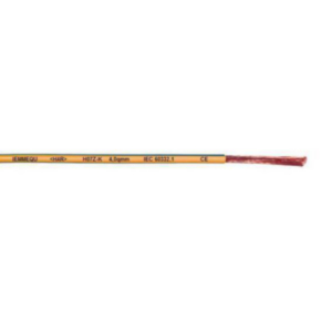 H07Z-K <lt/>HAR<gt/> International Lead Wire, 4.0MM2, 450/750V, LSZH XLPO Insulated, Red