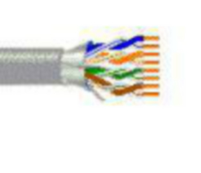 Cat 5 Ethernet Cable, 24 AWG, 4-Pair, ALUMINUM FOIL/POLYESTER TAPE, Not specified, 1000'