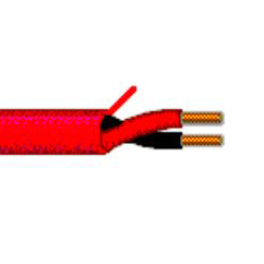 16 AWG Multi-Conductor Electronic Cable, 2 Conductor, Unshielded, Violet, 6220UL