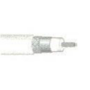 Flexible Low Loss Coaxial Cable, 20 AWG, Natural, 82907