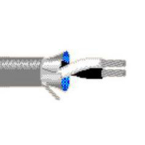 12 AWG Multi-Conductor Audio Cable, 2 Conductor, Shielded, Chrome, 8718