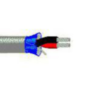 22 AWG Multi-Conductor Audio Cable, 2 Conductor, Shielded, Black, 9451