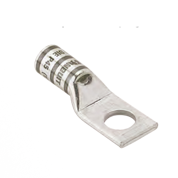 Uninsulated Lug, #1, Tinned Plated Copper, Green