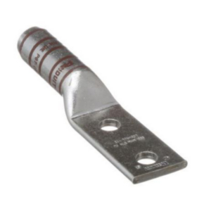 Uninsulated Lug, 2/0, Tinned Plated Copper, Black