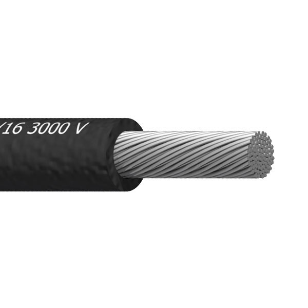M16878/16 Lead Wire, 12 AWG, XLPE Insulated, 3kV, White