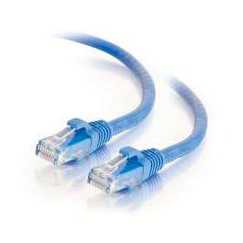 1' Network/LAN Patch Cord, Cat 6, M - M, RJ45/RJ45, Blue