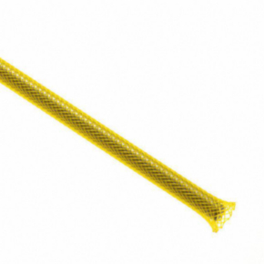 Expandable Sleeve, Size 2-1/2", PET, Yellow