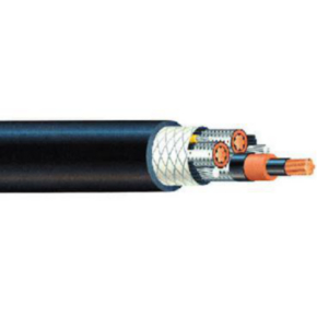 Type SHD-GC Mining Cable, 14 AWG, 3 Conductor, 2kV, Black