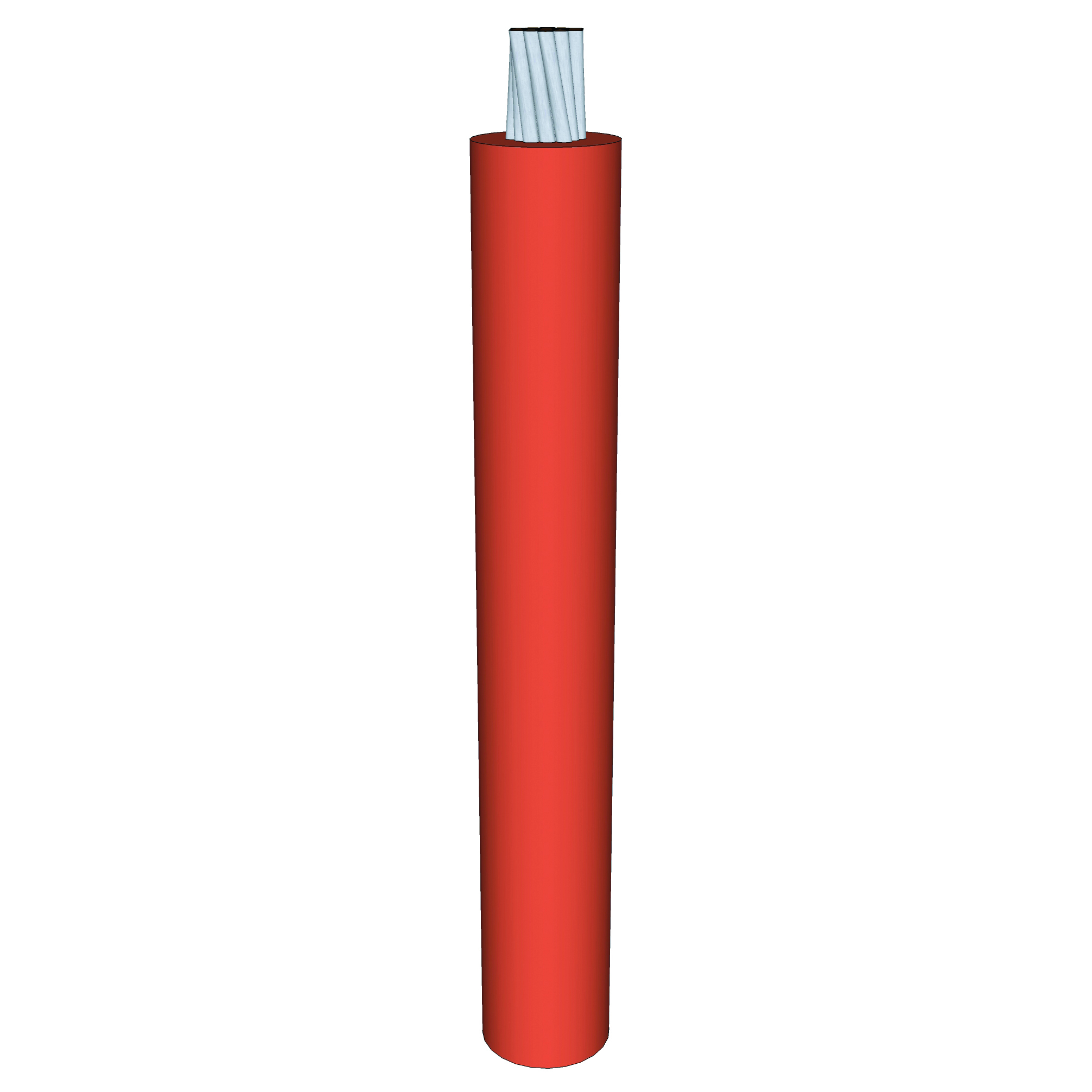 14 AWG, UL 3251 Lead Wire, 41 Strand, 250C, 600V, SILICONE, Red